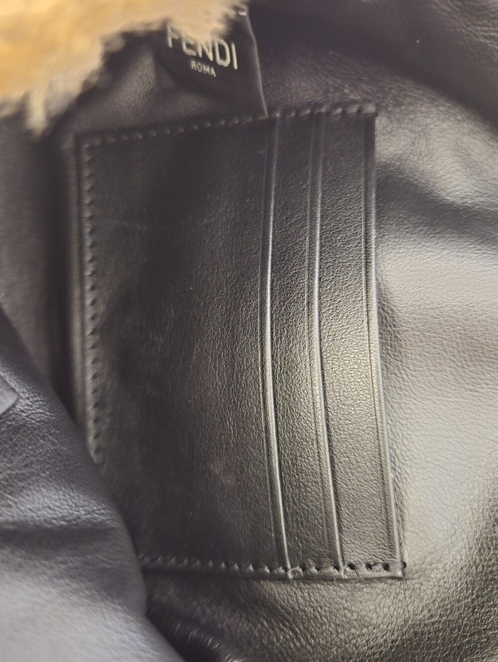 Fendi Mini Baguette – FF Shearling - Picture 7 of 11